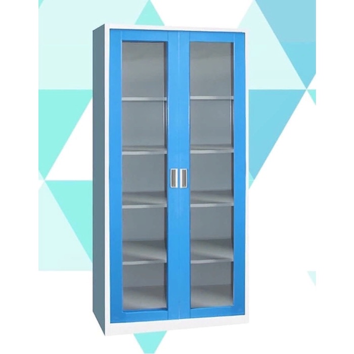 

Terlaris Lemari Arsip Lemari Filing Besi Kaca Pintu Ayun Kozure Kf03G