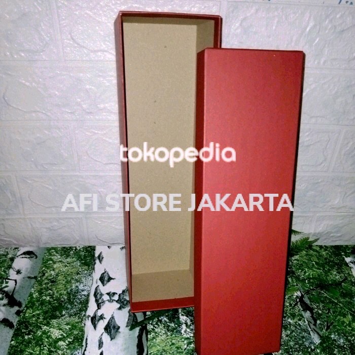 

Terlaris Gift Box Kotak Kado Botol Wine 10X10X35Cm