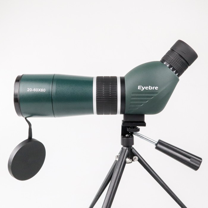 EYEBRE Teropong Teleskop Spotting Monocular Telescope + Tripod Kaki