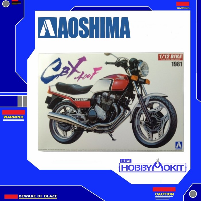 DISKON SPESIAL AOSHIMA BIKE 1/12 HONDA CBX400F TERLARIS