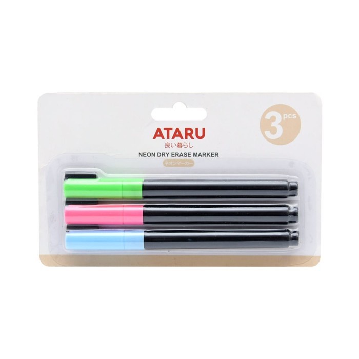 

Terlaris Ataru Spidol Warna Neon 3 Pcs