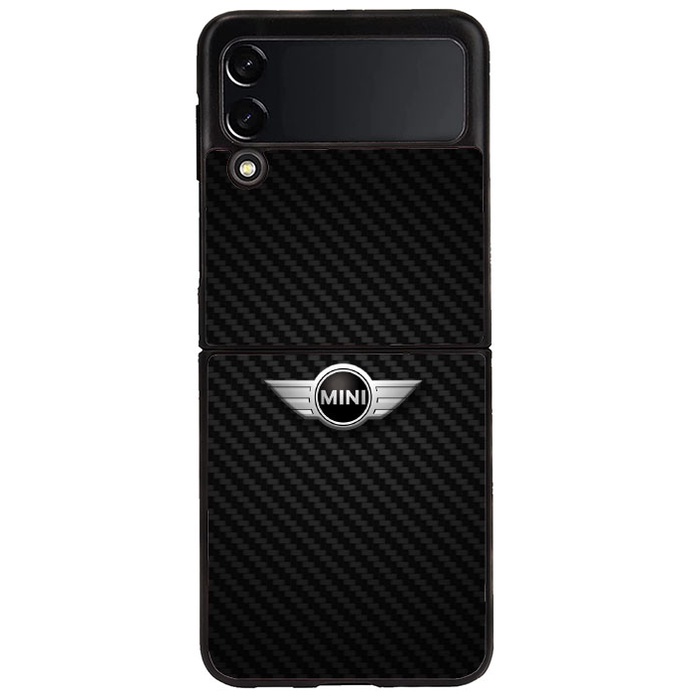 Case Casing Softcase Hardcase Samsung Galaxy Z Flip 3 4 Z Fold 3 4 Mini Cooper Logo YD0168