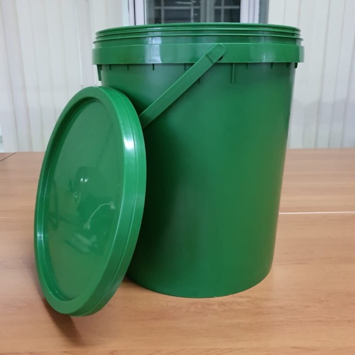 Terlaris Ember Plastik 20 Liter / Pail 20 Liter (25 Kg) Utk Cat / Makanan Baru