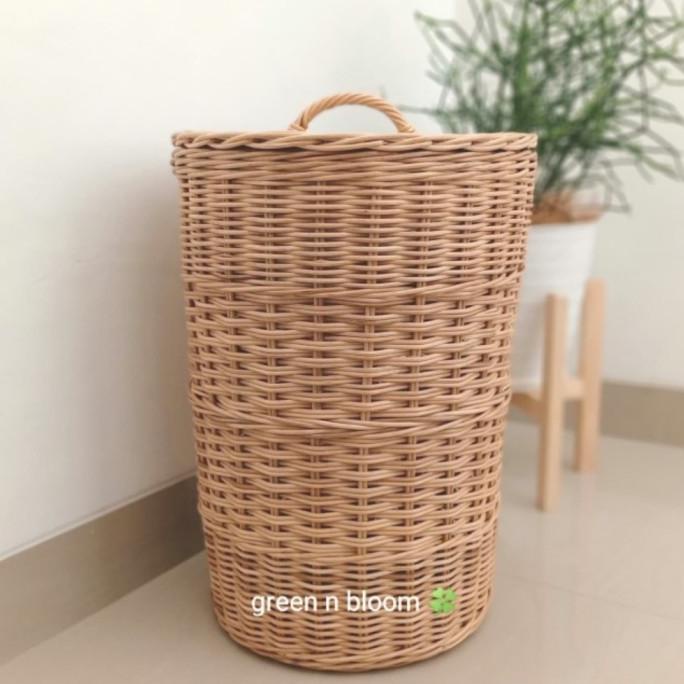 keranjang rotan laundry besar keranjang serbaguna