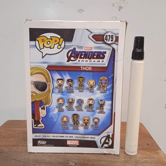 FLASH SALE MAINAN POP 479 FAT THOR FIGURE AVENGERS END GAME FUNKO POP TINGGI SEKI TERMURAH