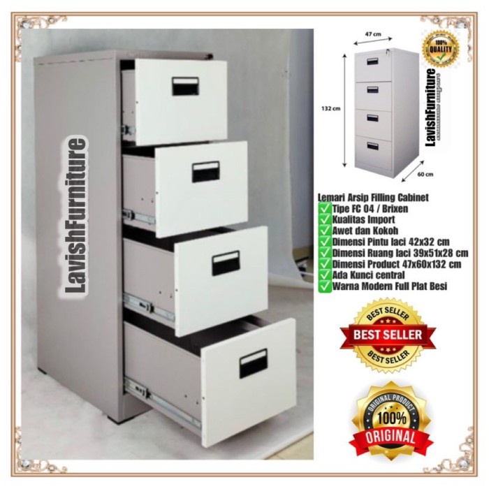 

Lemari Kabinet Besi Laci Sap Fc 04
