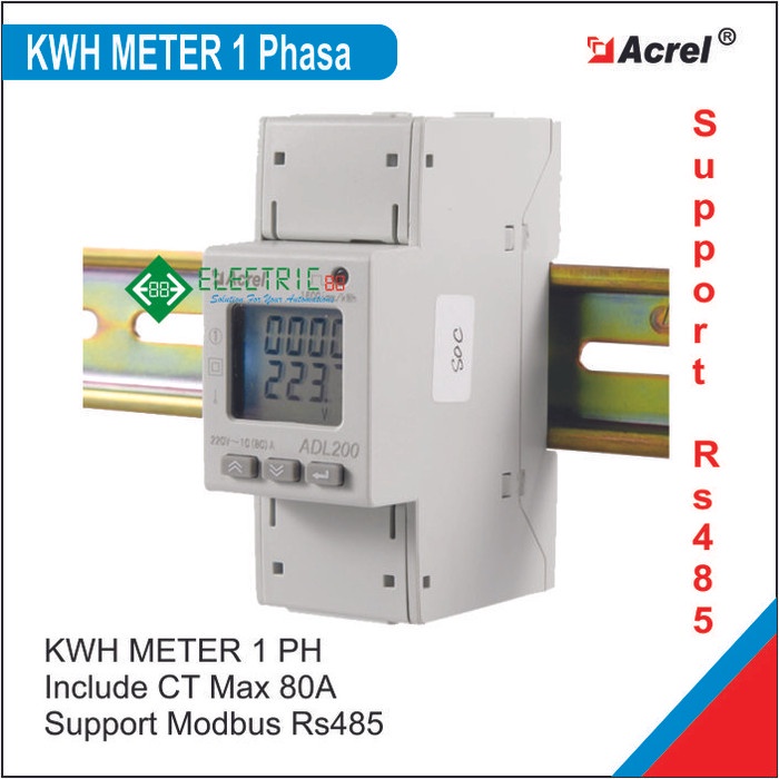 PROMO KWH METER 1 PHASE MODBUS RS485 TERLARIS