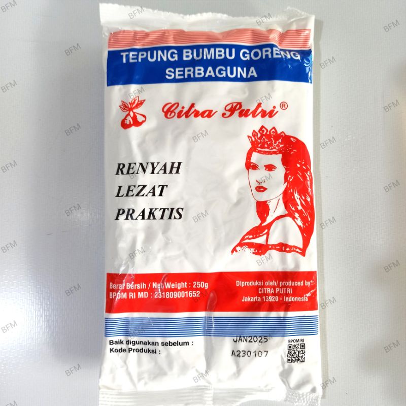 

Putri Tepung Bumbu 250 Gr