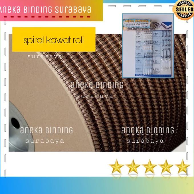 SPIRAL KAWAT ROLL TOPAS / RADIANCE