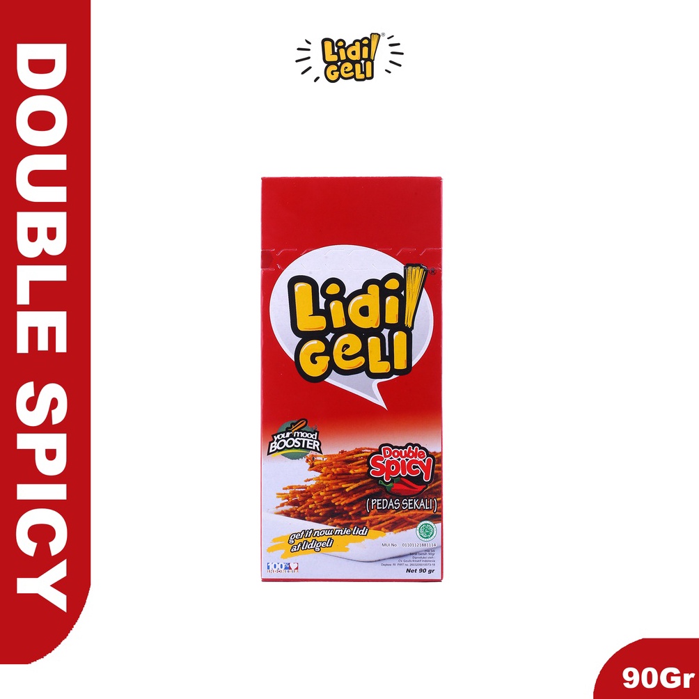 

11.11 FLASH SALE Lidi Geli - Mie Lidi Rasa Double Spicy 90gr