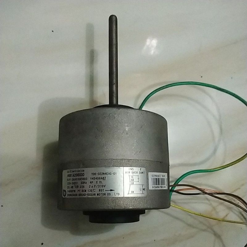 Motor Fan AC Indor Indoor SECOND LG 2 PK