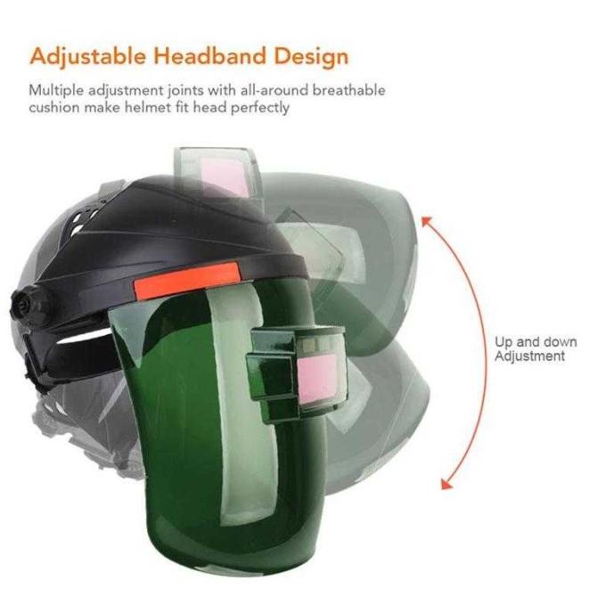 Ready COD  Topeng Kedok Helm Kacamata Kaca Mata Las Listrik Otomatis Auto Dark