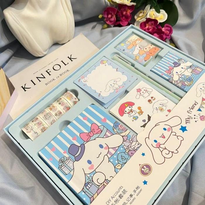 

PAKET JURNAL 7 IN 1 MELODY CINAMOROL LUCU ALAT TULIS SEKOLAH KADO UNIK