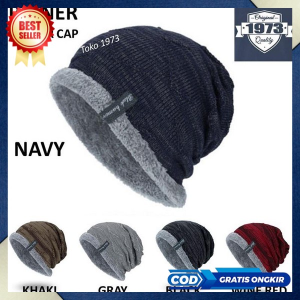 Kuplul Tebal Knit Untuk Hiking Windter Caps Korean Style Kupluj Rajut Laki Perempuan Kupluk Keren Ca