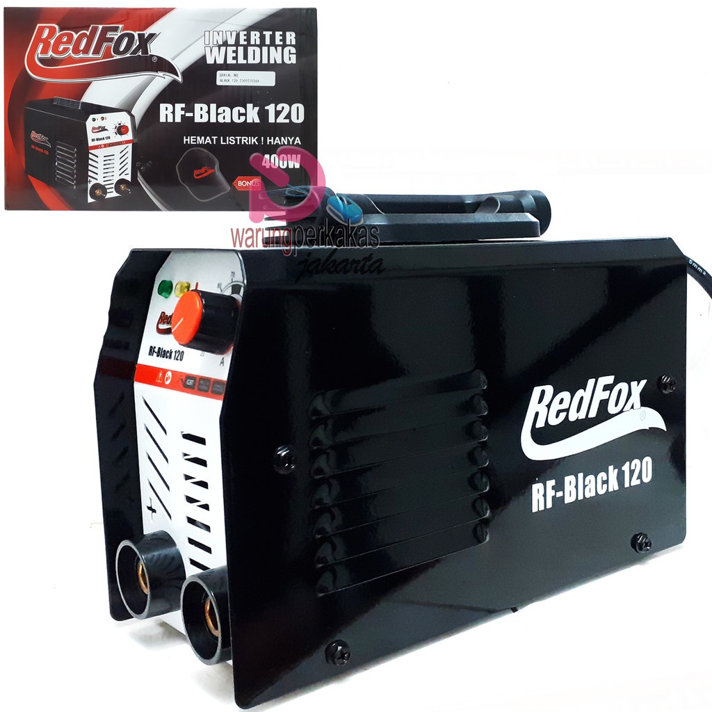 [cuci gudang] REDFOX Mesin Las Listrik RF - 120 - Inverter Welding 120A