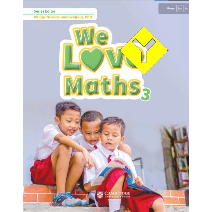 PROMO CAMBRIDGE WE LOVE MATHS STUDENT BOOK 3 TERLARIS