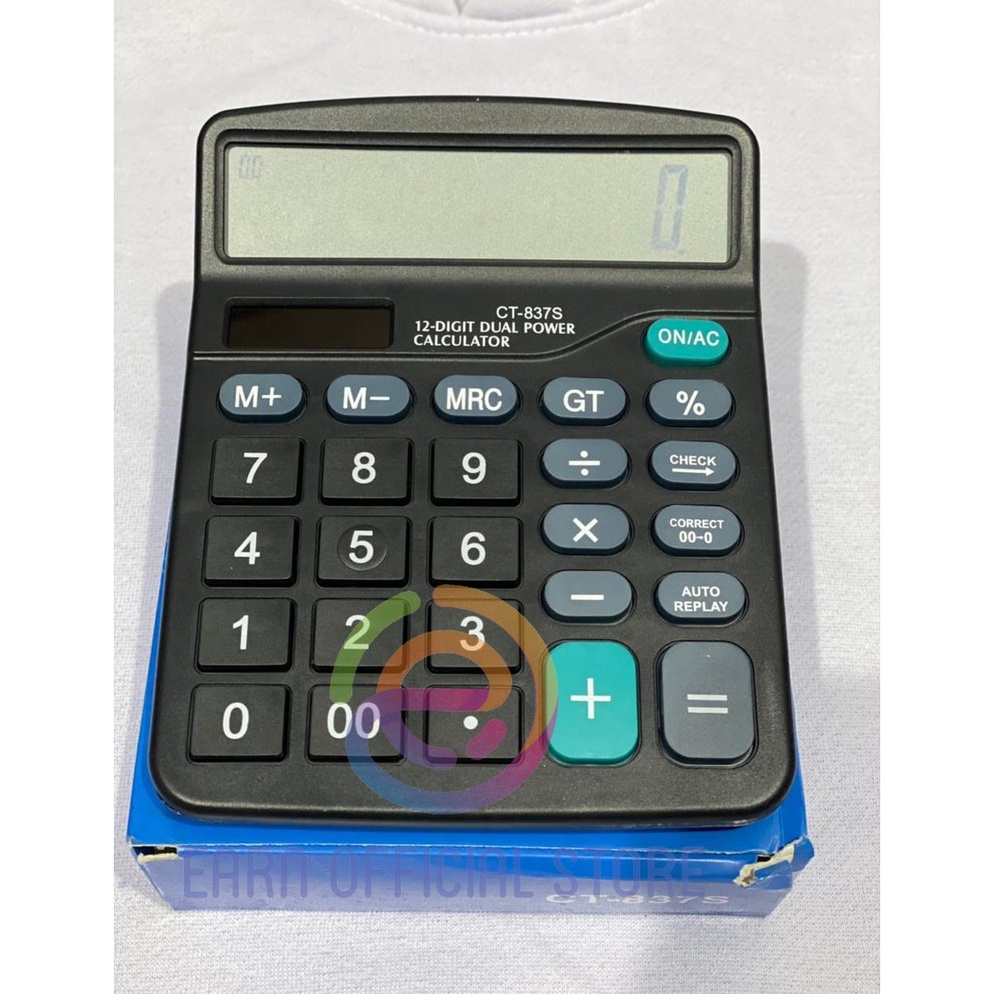 

Best Terlaris.. Kalkulator Dagang CT 837 S CT-837S kalkulator 12 digit Kalkulator Citizen 51