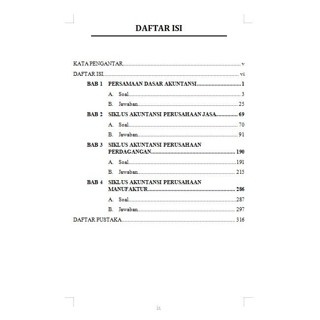 HOT SALE BUKU SOAL TANYA JAWAB DASAR-DASAR AKUNTANSI- AKUNTANSI PERUSAHAAN JASA TERBARU