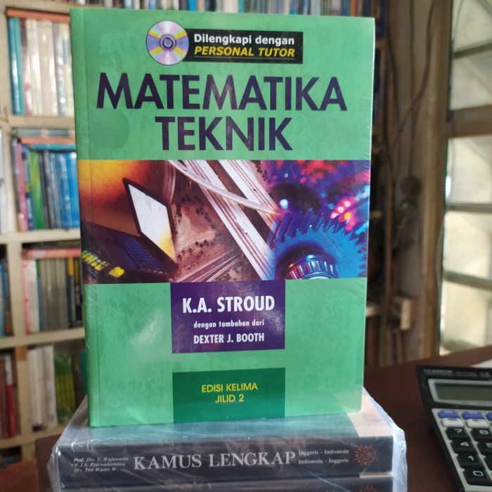 HOT SALE MATEMATIKA TEKNIK JILID 2 STROUD EDISI 5 ORI TERMURAH
