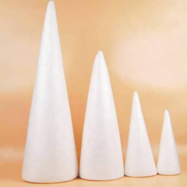 Populer Kerucut D15 T15-30 Cm Styrofoam/Gabus /Sterofoam Wxs