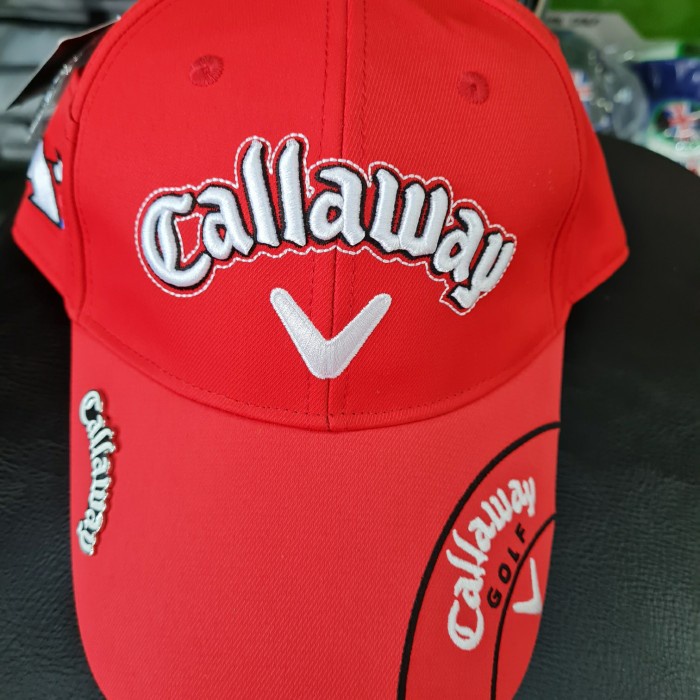 TERLARIS" Topi Callaway Original Golf Merah
