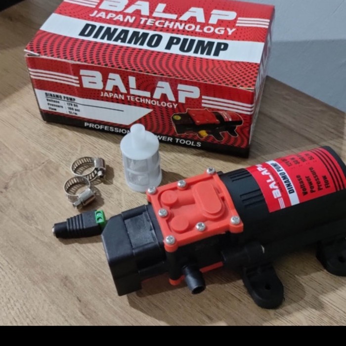 POMPA PENDORONG SHOWER OTOMATIS DC 12 VOLT + BONUS