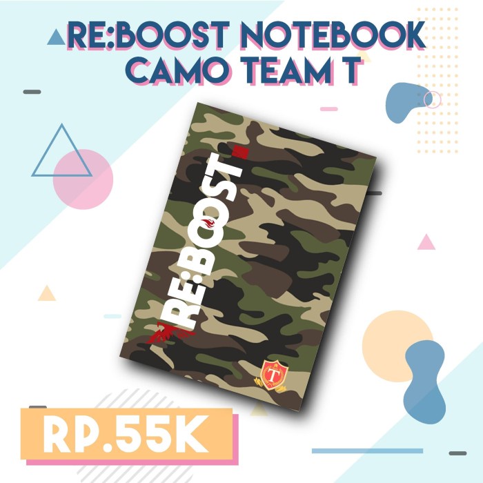

Jkt48 Re:Boost Notebook Camo Team T