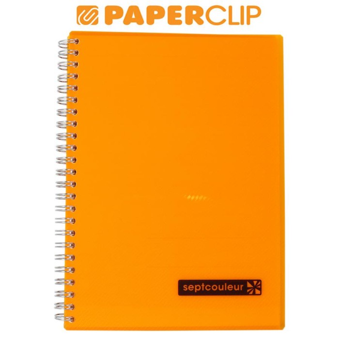 

Notebook A5 Maruman Septcouleur N572/B-09 Spiral Orange