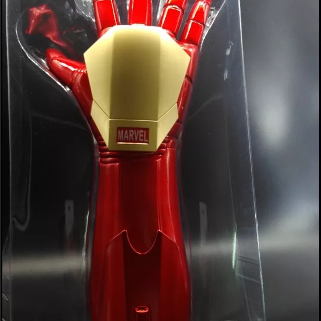 Ready Mainan Sarung Gauntlet Tangan Ironman With Led Amunisi Dan Laser