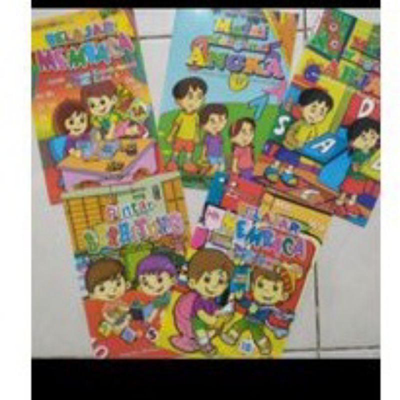 

Paket 5 Buku PAUD dan TK