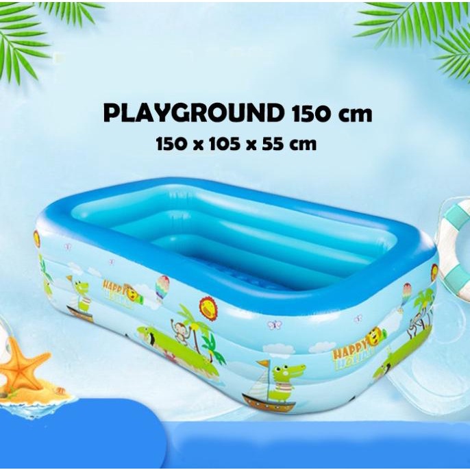 Dinotoys - Kolam Renang Anak Besar Jumbo 150Cm Dan 120Cm Baby Spa