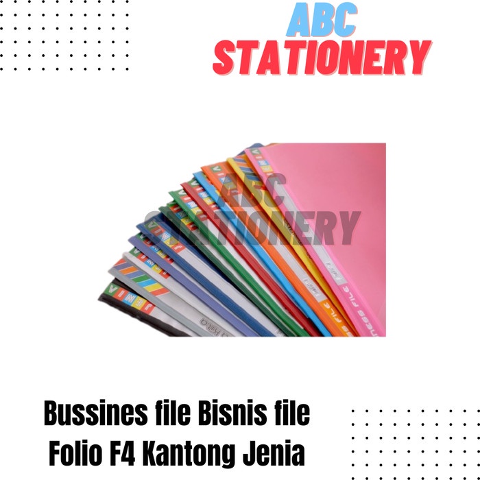 

Bestseller Bussines File Bisnis File Folio F4 Kantong Jenia (12 Pcs)