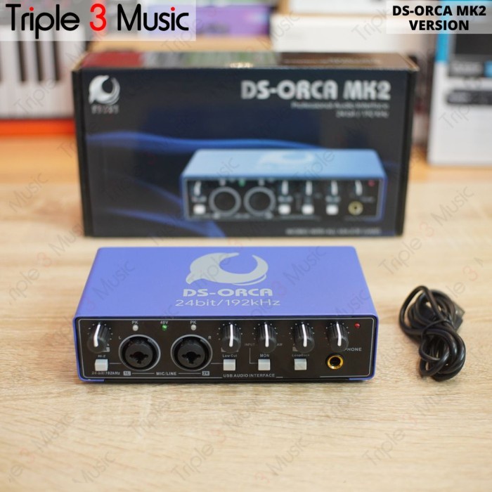 Murah Dolphin Sound Ds-Orca Ds Orca Pro Soundcard Audio Interface Recording