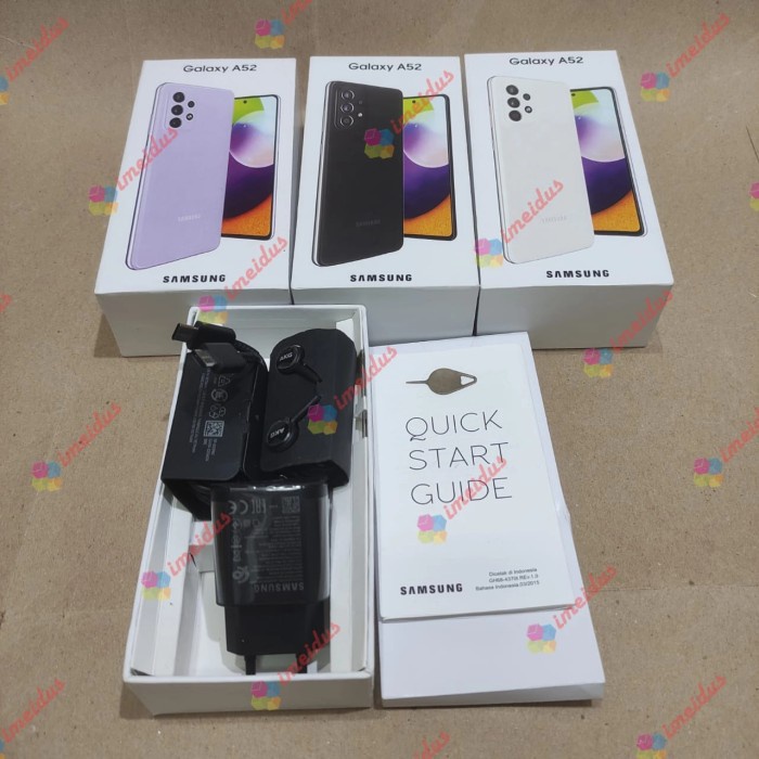 

Bestseller Box Kotak Dus Samsung A52 Full Set