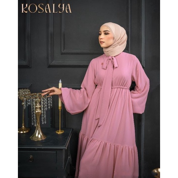 DRESS DURPADI07 wanita busui friendly bahan ceruty armany full furing