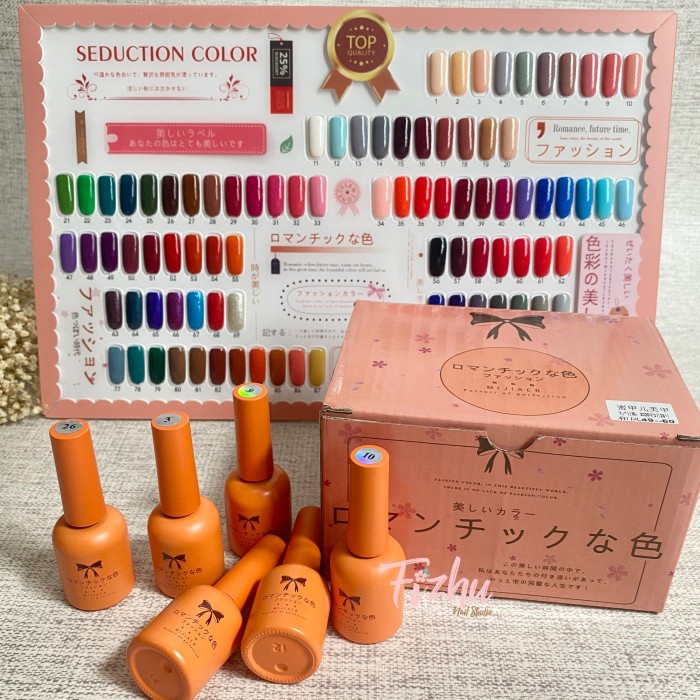 Jiaer Gel Polish Set 100Warna / Kutek Gel Ji Aer /Nail Polish Set