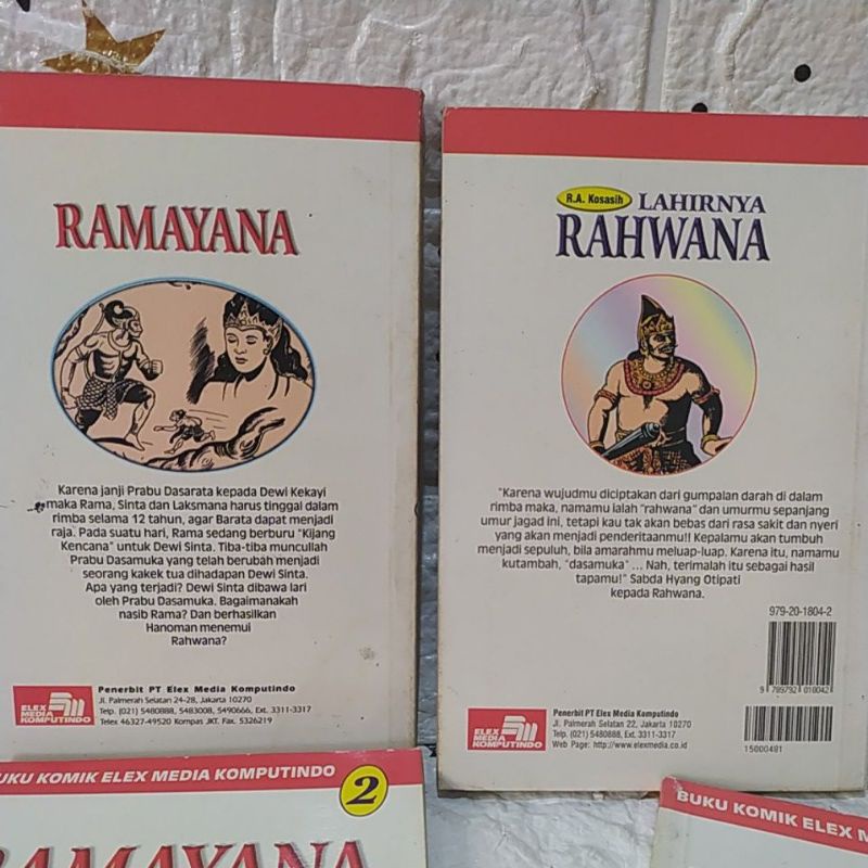 Komik Ramayana 1-3 Dan Lahirnya Rahwana