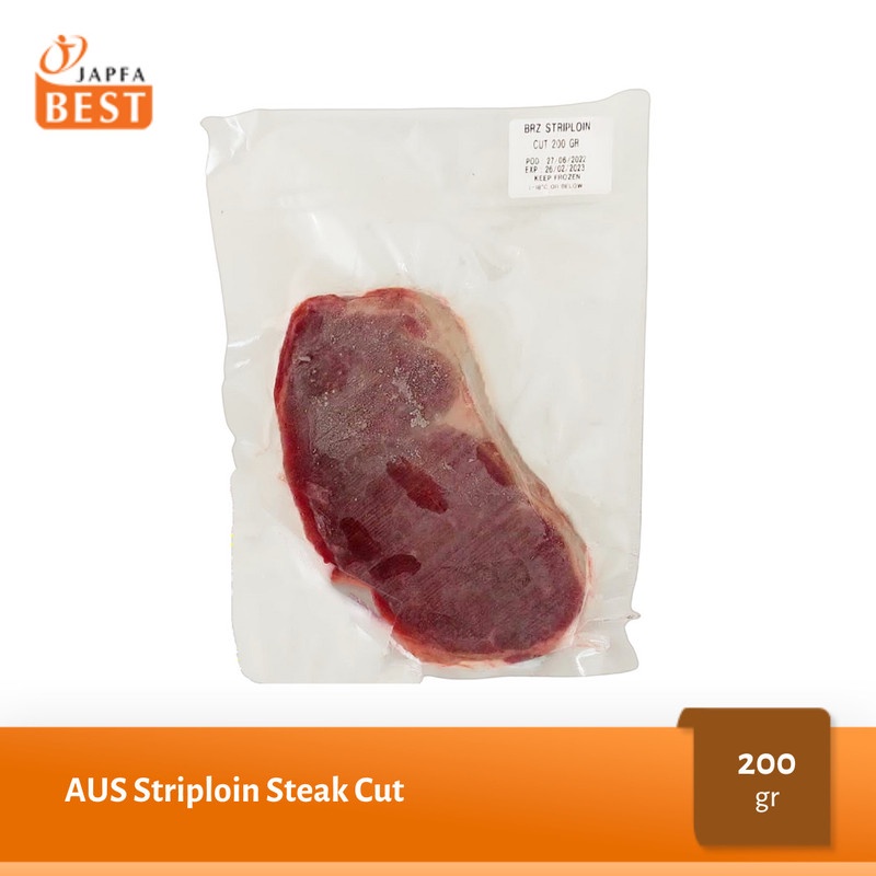 AUS Striploin Steak Cut 200gr