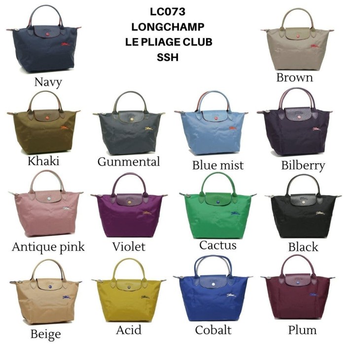 DISKON SPESIAL TAS WANITA LONGCHAMP LE PLIAGE CLUB SSH ORIGINAL TERBARU