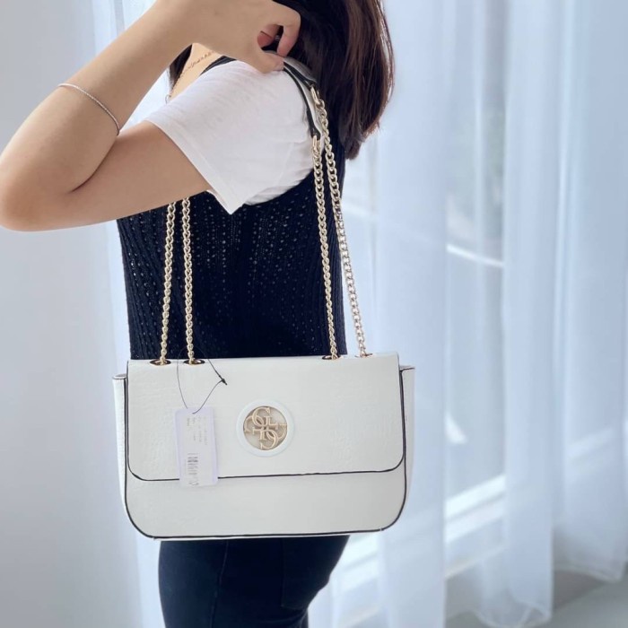 PROMO TAS GUESS OPENROAD CROCO WANITA ORIGINAL BRANDED STORE BH704 TERMURAH