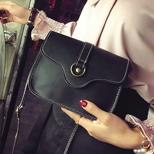 PROMO TAS SELEMPANG CEWEK SLING BAG WANITA KOREA SIMPLE RETRO RUSTY BTA351 TERLARIS