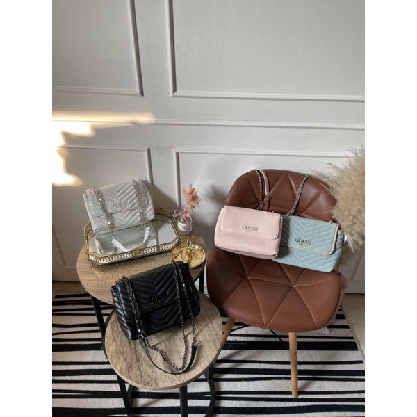 FLASH SALE TAS GUESS SELEMPANG WANITA TERBARU ORIGINAL BRANDED BAG STORE GS 050 TERLARIS