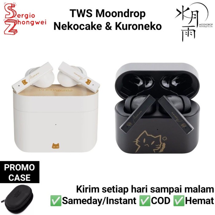 Moondrop Nekocake TWS Active Noise Cancelling Earphone Moondrop