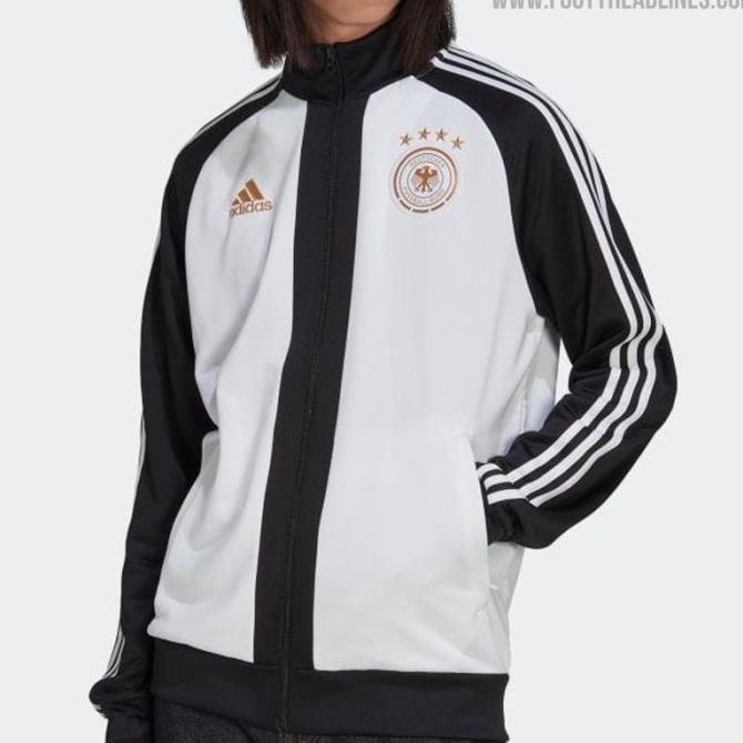JAKET BOLA JERMAN ANTHEM WORLD CUP 2022 GRADE ORI