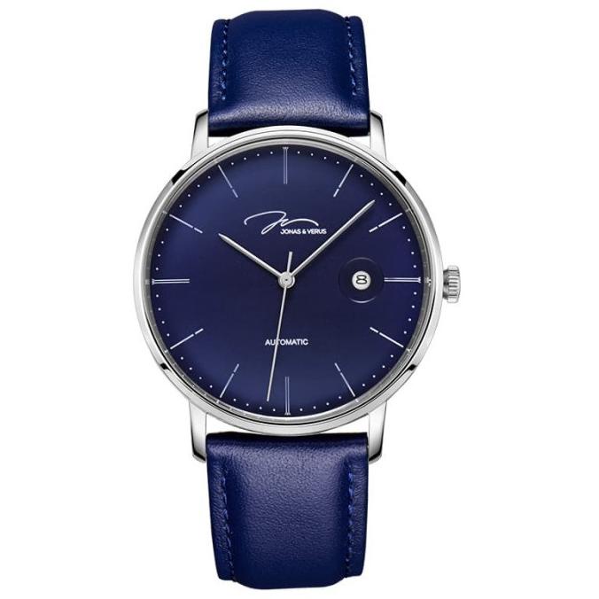 Jonas Verus Japan Automatic Mechanical Watch Blue Y01545-A0.Wwlll