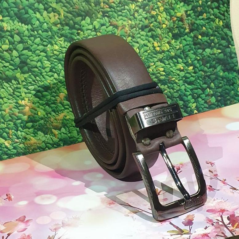 Flash Sale KULIT SAPI Gesper Kulit Asli Sabuk Kulit Resleting Ikat Pinggang Pria Sabuk Sikep Jimat .