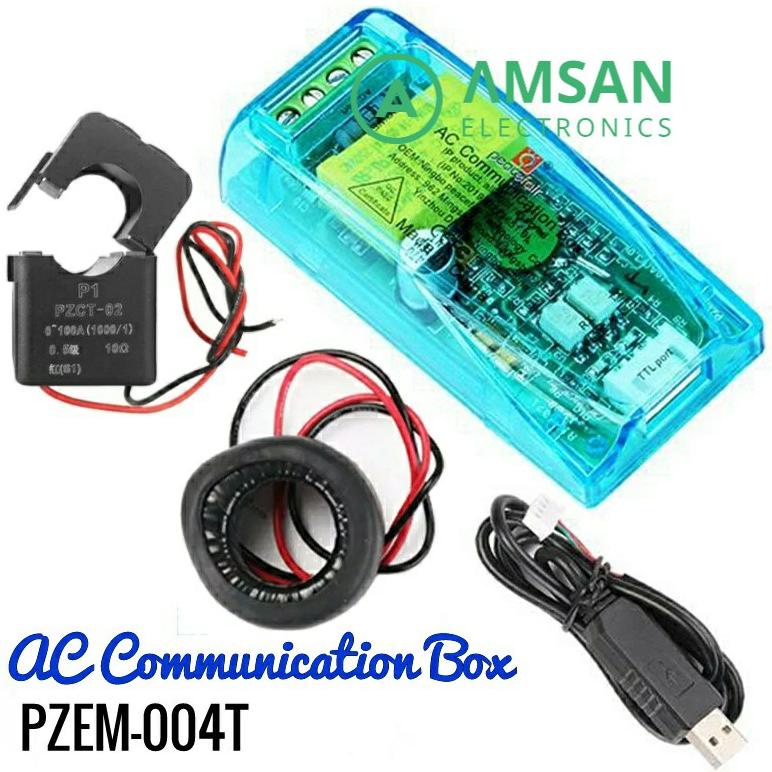Diskon Peacefair Pzem-004T Ac Communication Box Arduino Monitoring 6In1 Kwh Wattmeter 100A Pzem004 P