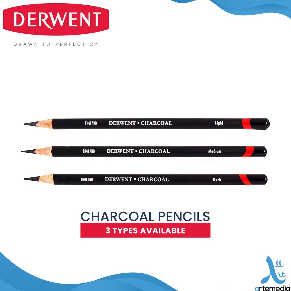 

Sudah READY.. Pensil Arang Derwent Charcoal Pencil 78