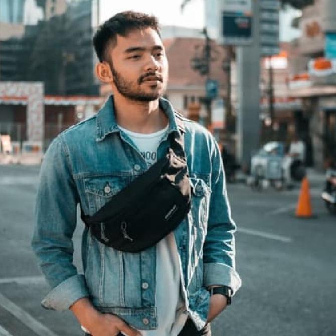 Zurich Black Wanderlust | Tas Selempang Waistbag Fannypack Travel