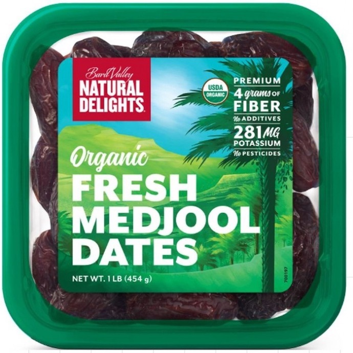 

Kurma Medjool Organic Natural Delights Dates Usa 454 Gram